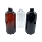 Envase Botella de Plástico Boston 480 Ml R-28/410 Sin Tapa