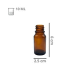 Frasco de Vidrio Tipo Gotero R-18/410 Sin Tapa