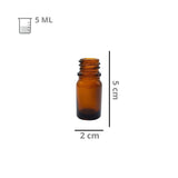 Frasco de Vidrio Tipo Gotero R-18/410 Sin Tapa
