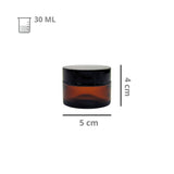 Pomadera Vidrio Con Tapa Y Liner