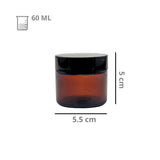Pomadera Vidrio Con Tapa Y Liner