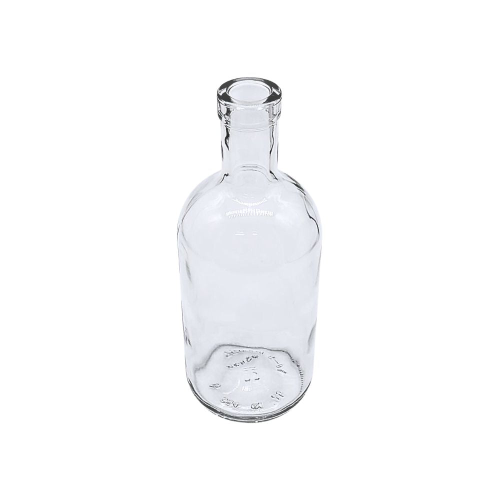 Botella de Vidrio Tulum Tequilera 750ml Sin Tapa – Xena Envases