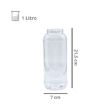 Envase Cilíndrico Plástico R-63/400 Sin Tapa