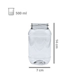 Envase Cilíndrico Plástico R-63/400 Sin Tapa