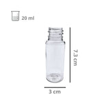 Botella de Plástico Jefferson R-20/410 Sin Tapa