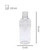 Botella de Plástico Oval R-24/415 Sin Tapa Mayoreo