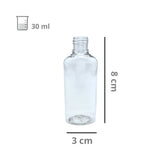 Envase de Plástico Oval R-15/415 Sin Tapa