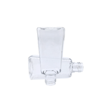 Botella Piramidal de Plástico 30 ml R-15/415 Sin Tapa Mayoreo x 1000 Piezas