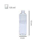 Botella de Plástico Rectangular para Envase R-20/410 Sin Tapa
