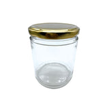 Frasco Cilíndrico de Vidrio 9 Oz / 270ml R-70/2030 Twist Off Sin Tapa