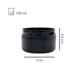 Tarro de Plástico para Envase R-70/400 Sin Tapa