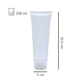 Tubo Depresible de Plástico para Envase Con Tapa 250ml