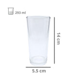 Vaso de Vidrio Cubero