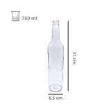 Licorera de Vidrio 750ml