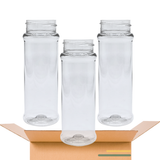 Envase Especiero de Plástico Transparente de 120ml R-38/400 Sin Tapa 660 pzs Mayoreo