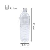 Botella de Plástico (PET) con Ondas R-28/410 Sin Tapa