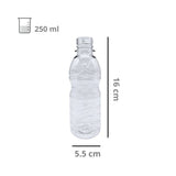 Botella de Plástico (PET) con Ondas R-28/410 Sin Tapa