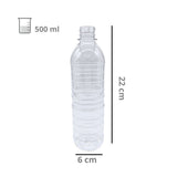 Botella de Plástico (PET) con Ondas R-28/410 Sin Tapa
